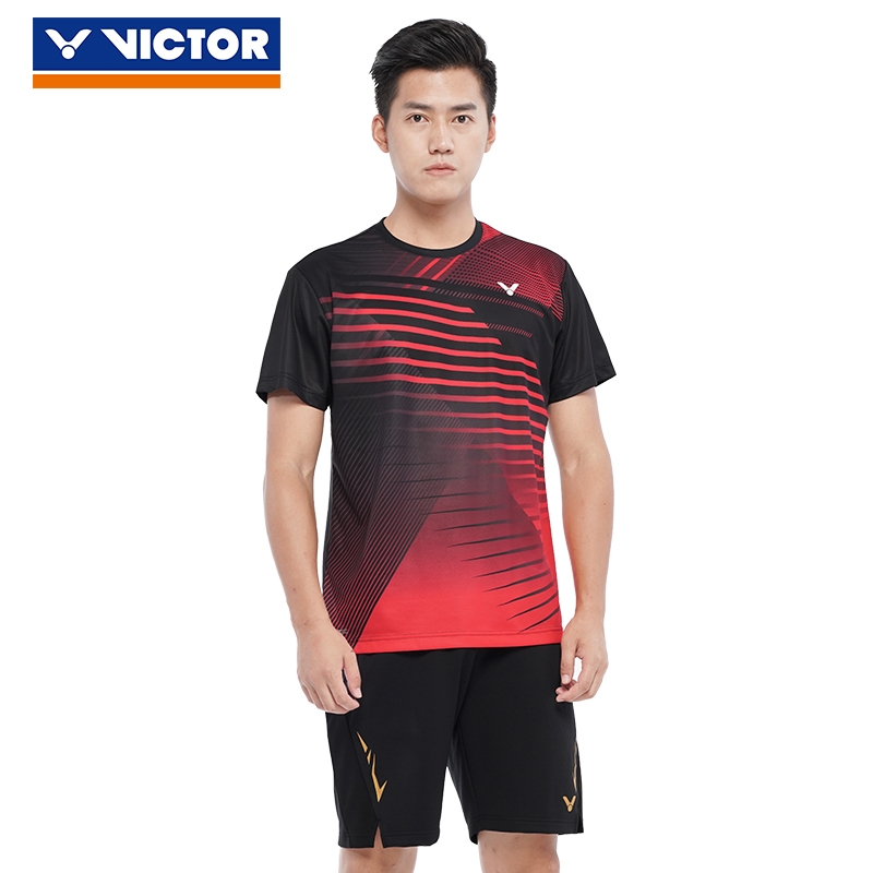 台湾 victor威克多正品羽毛球服T-00001TD T恤