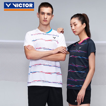 阿拉尔victor威克多正品羽毛球服T-90000TD T恤